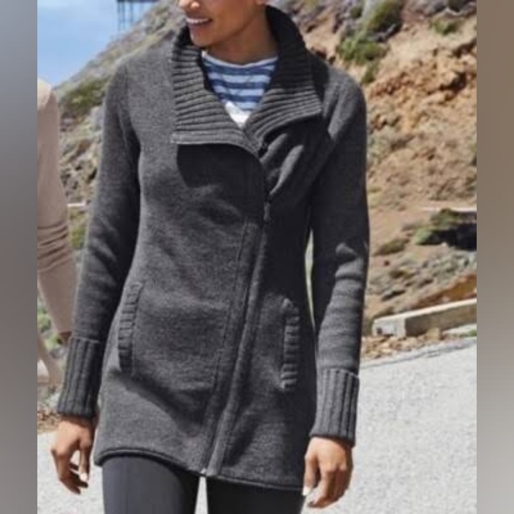 Athleta Chill Factor Wool Blend Sweater XXS